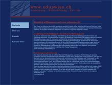 Tablet Screenshot of eduswiss.ch